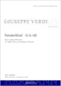 Verdi, Giuseppe, Don Carlo - Fontainebleau! - Io la vidi (no. 2) Tenor und Orchester Klavierauszug