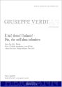 Verdi, Giuseppe, Don Carlo - � lui! desso! l'infante! - Dio, che nell' Tenor, Bariton und Orchester Klavierauszug
