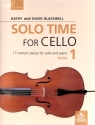 Solo Time for Cello vol.1  (+Online Audio) for cello and piano