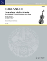 Die Violinwerke f�r Violine und Klavier