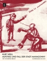 Mahagonny Klavierauszug (dt)