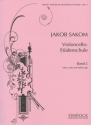 Violoncello-Et�denschule Band 2 - erste weite und halbe Lage f�r Violoncello
