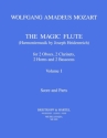 Die Zauberfl�te Band 1 f�r 2 Oboen, 2 Klarinetten, 2 Fagotte und 2 H�rner Partitur und Stimmen