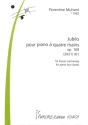 Jubilo op.109 (2021) pour piano � quatre mains