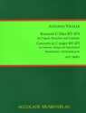 Vivaldi, Antonio, Konzert C-Dur RV 475 Fagott, Orchester Stimmensatz 3.3.2.3.Cembalo