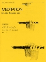 Meditation f�r Altblockfl�te