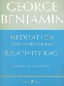 Meditation on Haydn's Name Studies for piano
