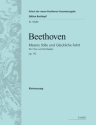 Meeres Stille und gl�ckliche Fahrt op.112 f�r Chor und Orchester Klavierauszug