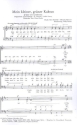 Mein kleiner gr�ner Kaktus f�r gem Chor a cappella Singpartitur