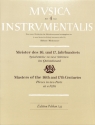 Meister des 16. und 17. Jahrhunderts f�r 2 Blockfl�ten (SA) Musica instrumentalis