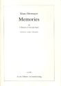 Memories f�r Klarinette, Horn und Fagott Partitur und Stimmen