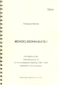 Mendelssohn-Suite Nr.1 f�r Streichorchester Partitur