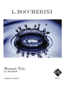 Menuet Trio pour 4 guitares partition et parties