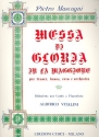Messa di Gloria per tenore, basso coro misto e orchestra per canto e pianoforte