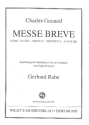 Messe breve f�r gem Chor und Orgel (Klavier) ORGELPARTITUR