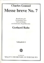 Messe breve Nr.7 f�r gem Chor und Orchester (Orgel/Klavier) (Soli ad lib) Violine 2