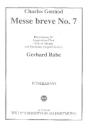 Messe br�ve Nr.7 f�r gem Chor und Orchester (Orgel/Klavier) (Soli ad lib) Kontrabass