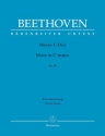 Messe C-Dur op.86 f�r Soli, gem Chor und Orchester Klavierauszug