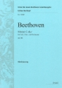 Messe C-Dur op.86 f�r Soli (SATB), Chor und Orchester Klavierauszug