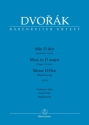 Messe D-Dur op.86 f�r Soli, gem Chor, Orgel, Violoncello ad lib und Kontrabass ad lib Orgelauszug (en/tsch/dt)