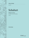 Messe Es-Dur D950 f�r Soli, Chor und Orchester Klavierauszug