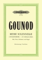 Messe solennelle G-Dur (C�cilien-Messe) f�r Soli, gem Chor und Orchester Klavierauszug