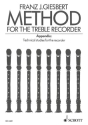 Method for the Treble Recorder f�r Alt-Blockfl�te