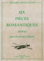 METRATONE Alexandre Pi�ces romantiques en trio pour jeunes altistes (6) 3 altos Partition