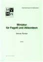 Miniatur f�r Fagott & Akkordeon