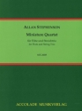Miniature Quartet f�r Fl�te, Violine, Viola und Violoncello Partitur und Stimmen