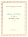 Miniaturen alter Meister f�r Klavier