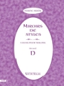 Miroirs de styles vol.D pour 2 violons partition