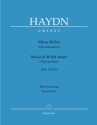 Missa B-Dur Hob.XXII:12 f�r Soli, gem Chor und Orchester Klavierauszug  (la)