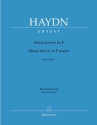 Missa brevis F-Dur Hob.XXII:1 f�r Soli (SS), Chor und Orchester Klavierauszug