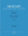 Missa C-Dur KV259 f�r Soli, Chor und Orchester Klavierauszug