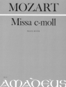 Missa c-Moll KV427 f�r Soli, Chor und Orchester Partitur