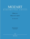 Missa c-Moll KV427 f�r Soli, gem Chor und Orchester Klavierauszug (la)