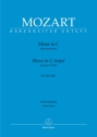Missa in C KV 220 (196b) 'Spatzenmesse' f�r Soli, gem Chor und Orchester Klavierauszug (la)