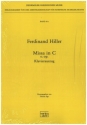 Missa in C o.op. f�r gem Chor und gro�es Orchester Klavierauszug