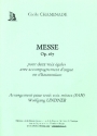 Missa op.167 pour 2 voix �gales et orgue pour 3 voix mixtes (SAB) et orgue partition