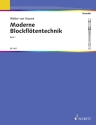 Moderne Blockfl�tentechnik Band 1 f�r Sopran- oder Alt-Blockfl�te