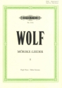 M�rike-Lieder Band 2 f�r Singstimme und Klavier (original, dt/en)