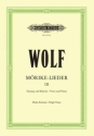 M�rike-Lieder Band 3 f�r hohe Singstimme und Klavier (dt/en)