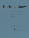 Moments Musicaux op. 16 f�r Klavier