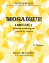 Mosaique vol.3 pi�ces pour orgue