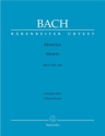 Motetten BWV225-230 f�r gem Chor (und Bc) Partitur
