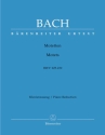 Motetten BWV225-230  Klavierauszug