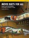 Movie Duets for all: for 2 instruments (2-part ensemble) violin score