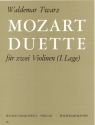 Mozart Duette f�r 2 Violinen (1. Lage) Spielpartitur