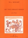 MOZART Wolfgang Amadeus Ah ! Vous dirai-je Maman PIANO partition
